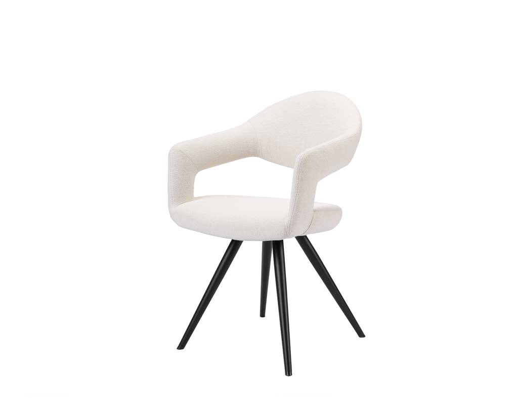 Fauteuil Jasmine Crème Boucle