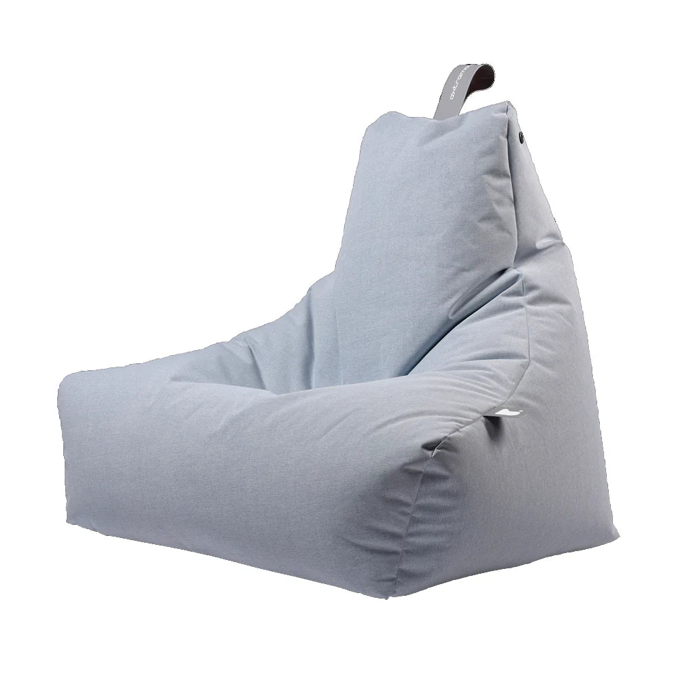 Pastellblauer Mighty Sitzsack für draußen/innen