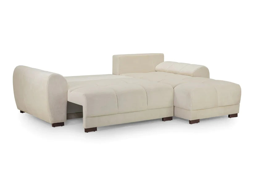 Fossano Sofabed Universal Corner Cream