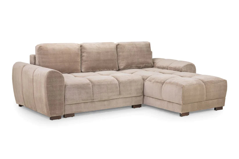 Fossano Sofabed Universal Corner Mocha