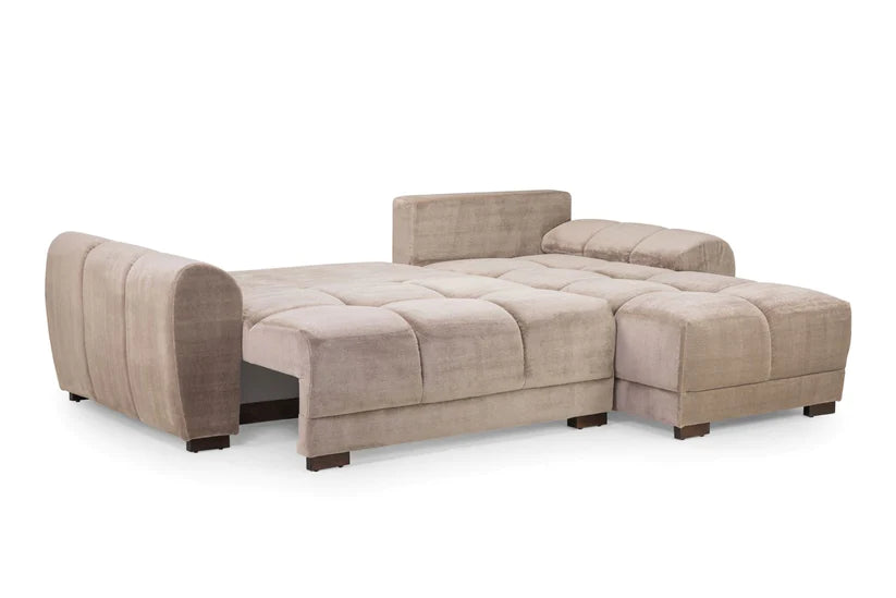 Fossano Sofabed Universal Corner Mocha