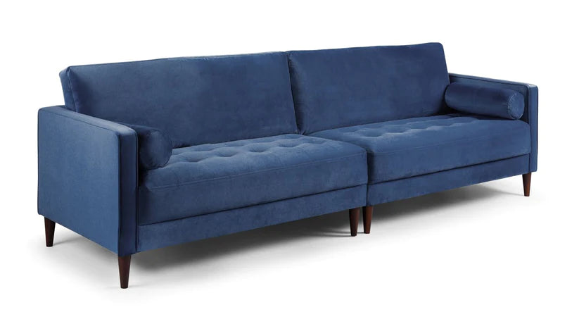 Siena Plush Sofa Blue