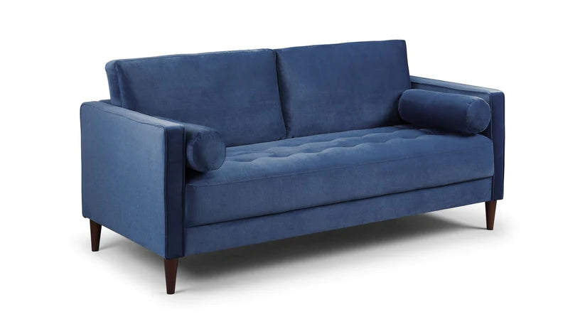 Siena Plush Sofa Blue