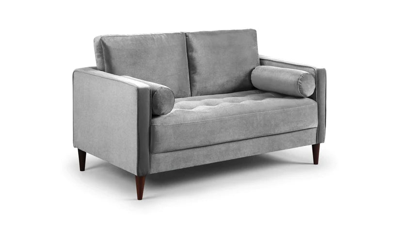 Siena Plush Sofa Grey