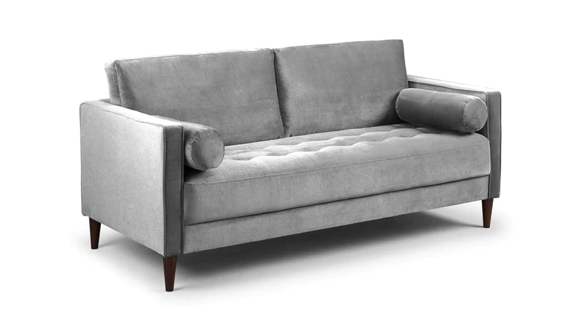 Siena Plush Sofa Grey