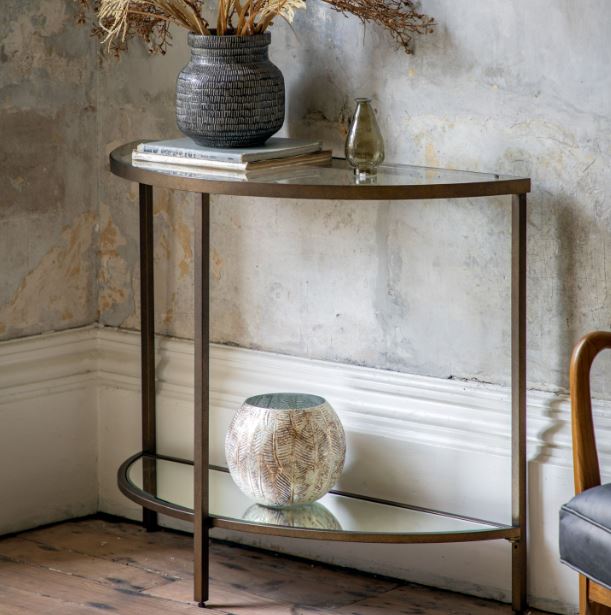Hudson Bronze Console Table