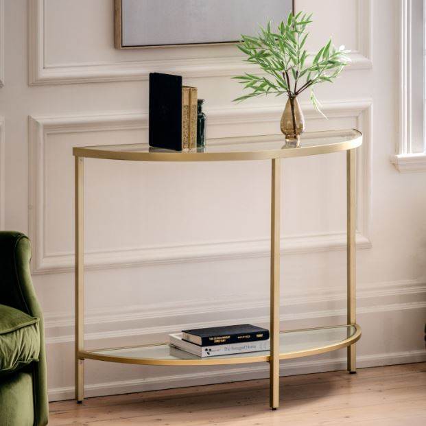 Hudson Bronze Console Table