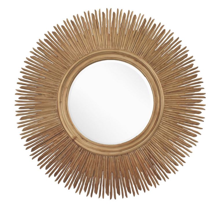 Il Sole Antique Gold Mirror