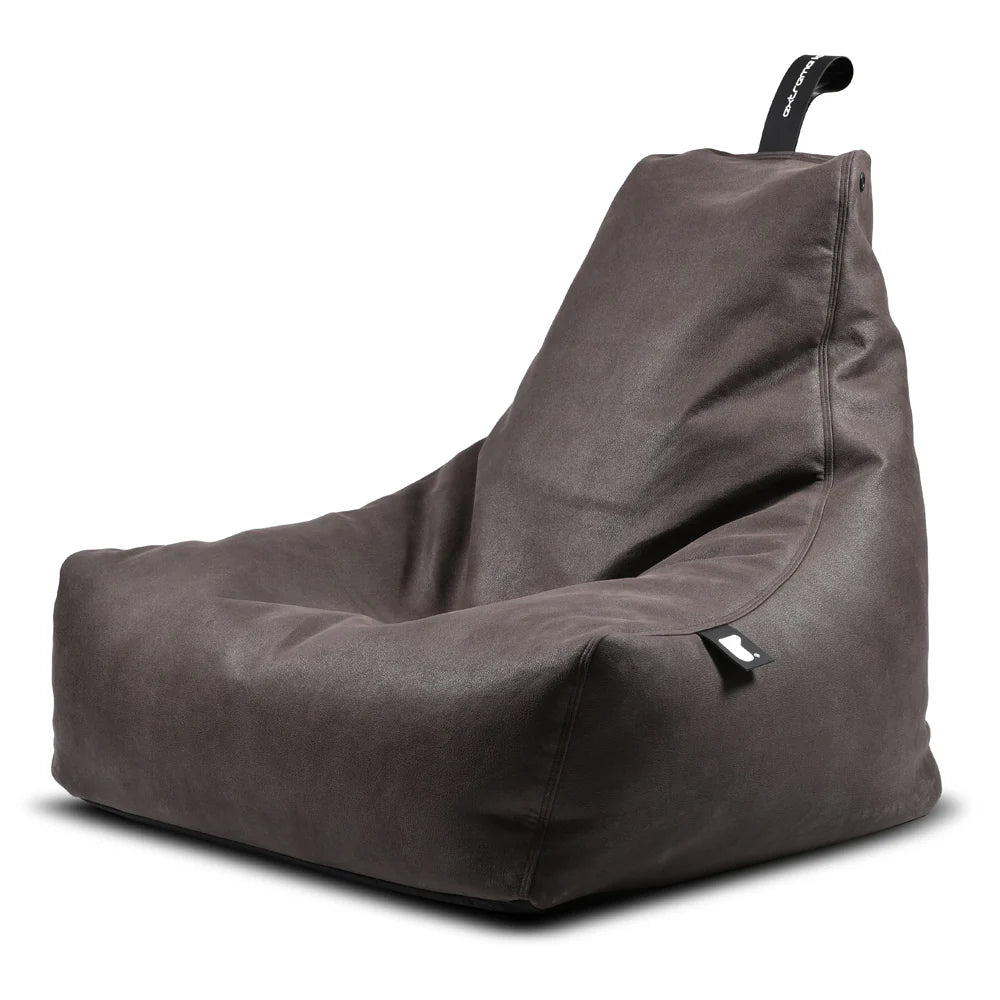 Mighty-b Leather Look Bean Bag