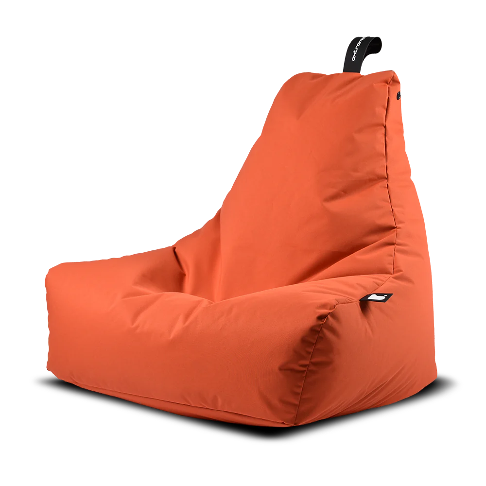 Orangefarbener Mighty Sitzsack für den Außenbereich
