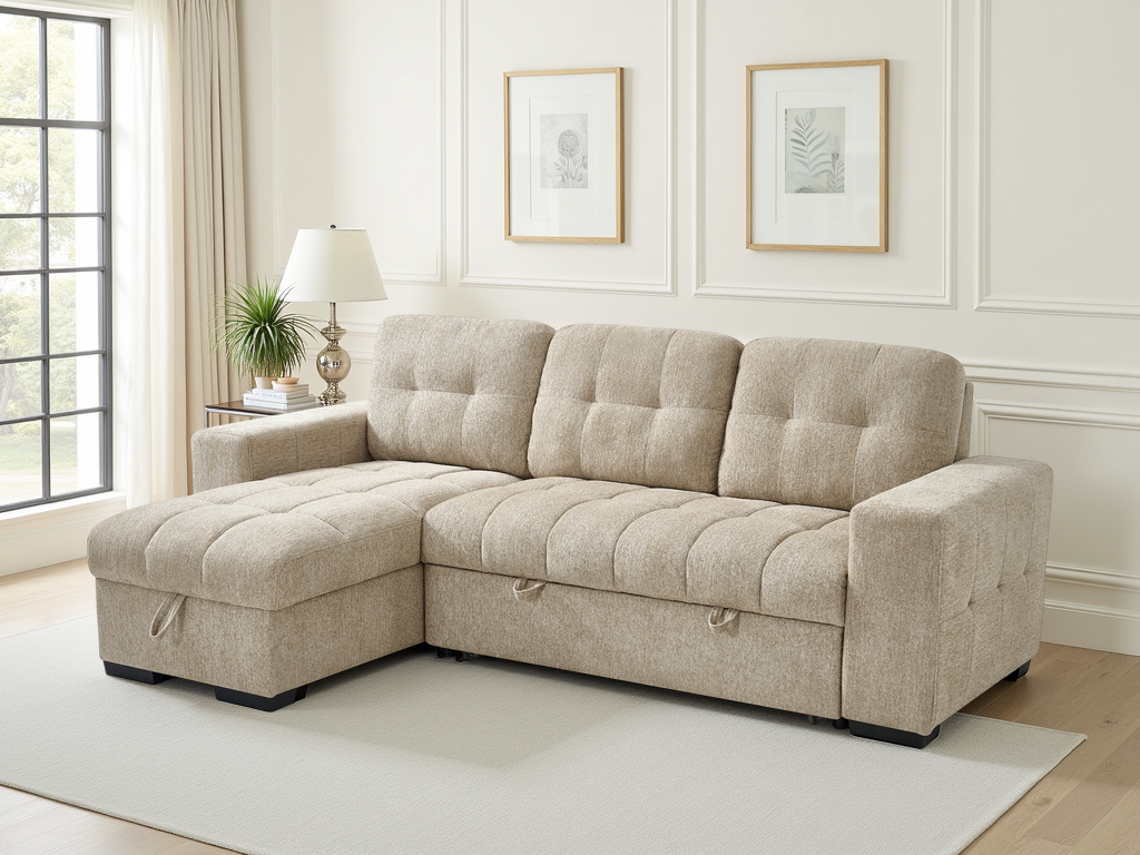 Enna Universal Corner Sofabed - 3 colours