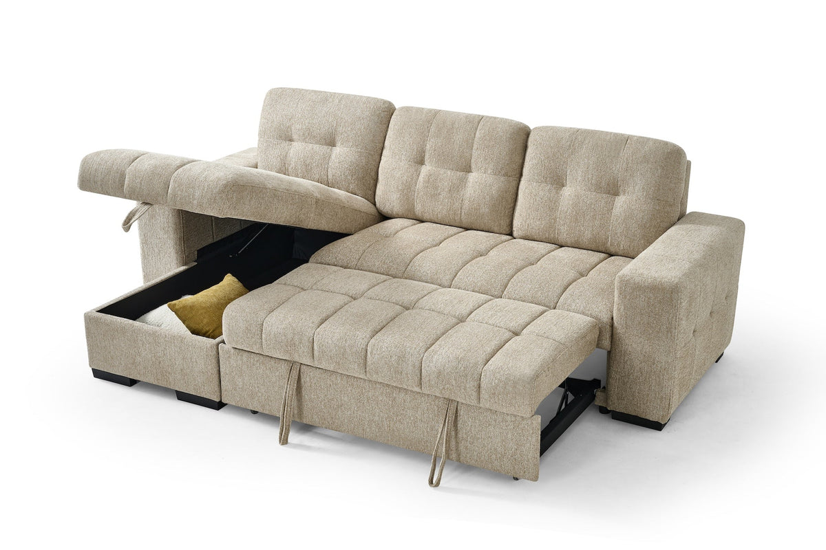 Enna Universal Corner Sofabed - 3 colours