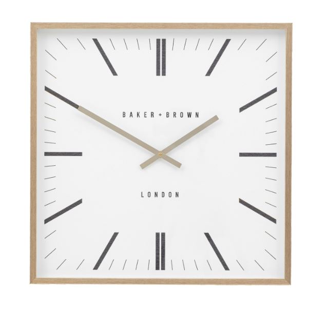 Square Wall Clock