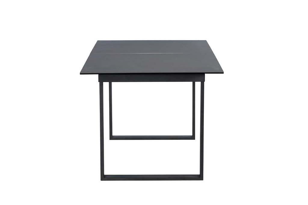 Lviv Slate Dark Grey Extending Dining Table