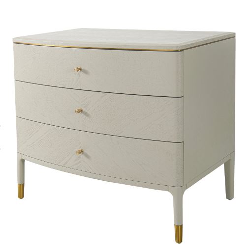 Bennett Off - White Chest Of Drawers