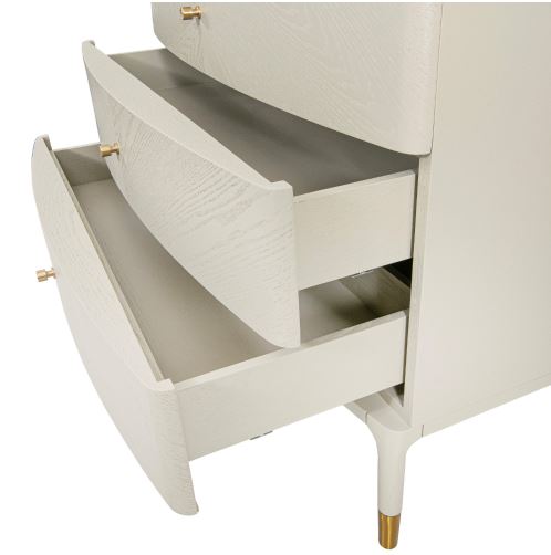 Bennett Off - White Chest Of Drawers