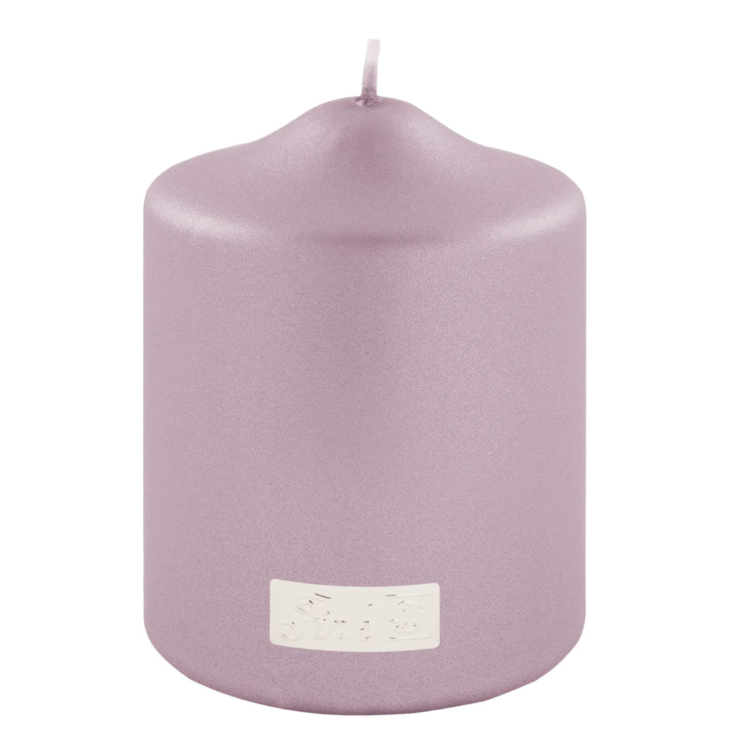 Soft Pink Candle 10cm