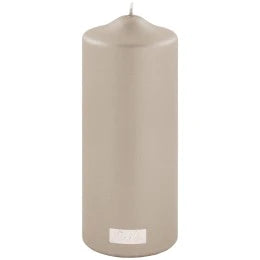 Taupe Candle 20cm