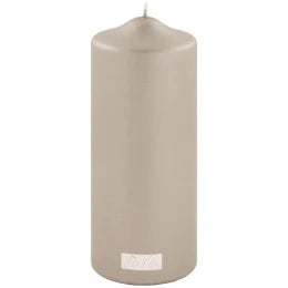 Taupe Candle 20cm