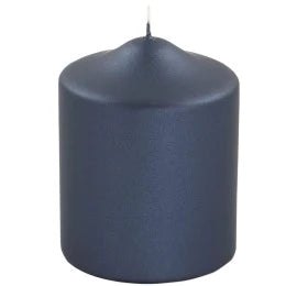 Heidelbeer-Metallic-Kerze 10 cm