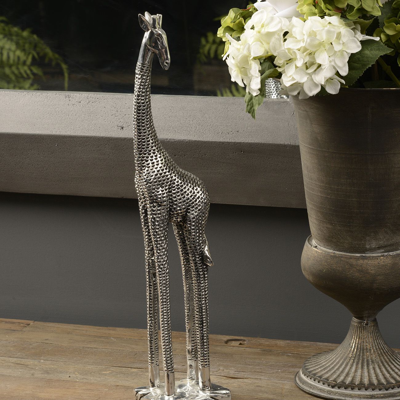 Silver Giraffe Small