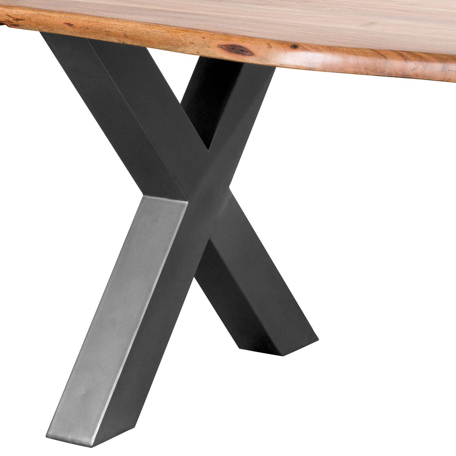 Live Edge Großer Esstisch