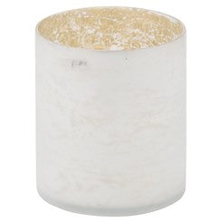 The Noel Collection White Pillar Candle Holder