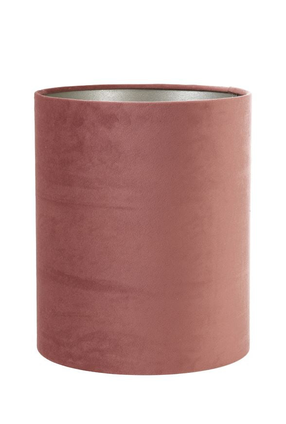 Shade Cylinder VELOURS Dusky Pink 22-22-27 cm