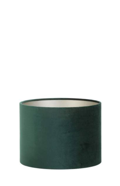 Shade Cylinder VELOURS Dutch Green 25-25-18 cm