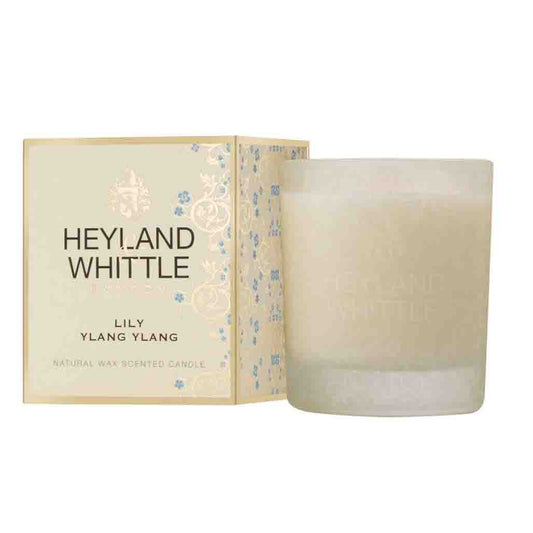Gold Classic Lily Ylang Ylang Candle in a Glass