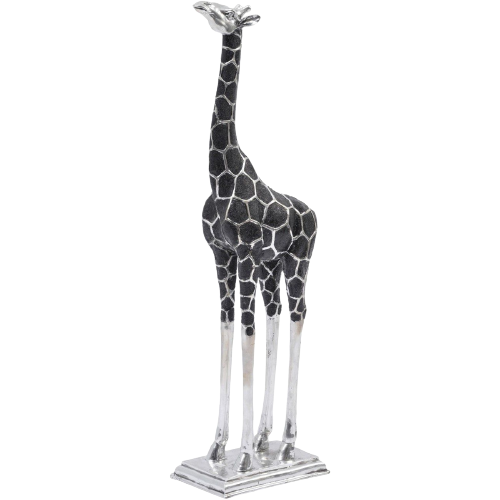 Sculpture de girafe géante tête en avant