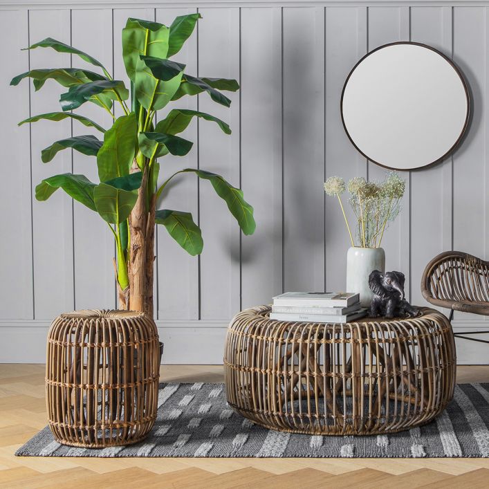 Rafael Natural Rattan Coffee Table
