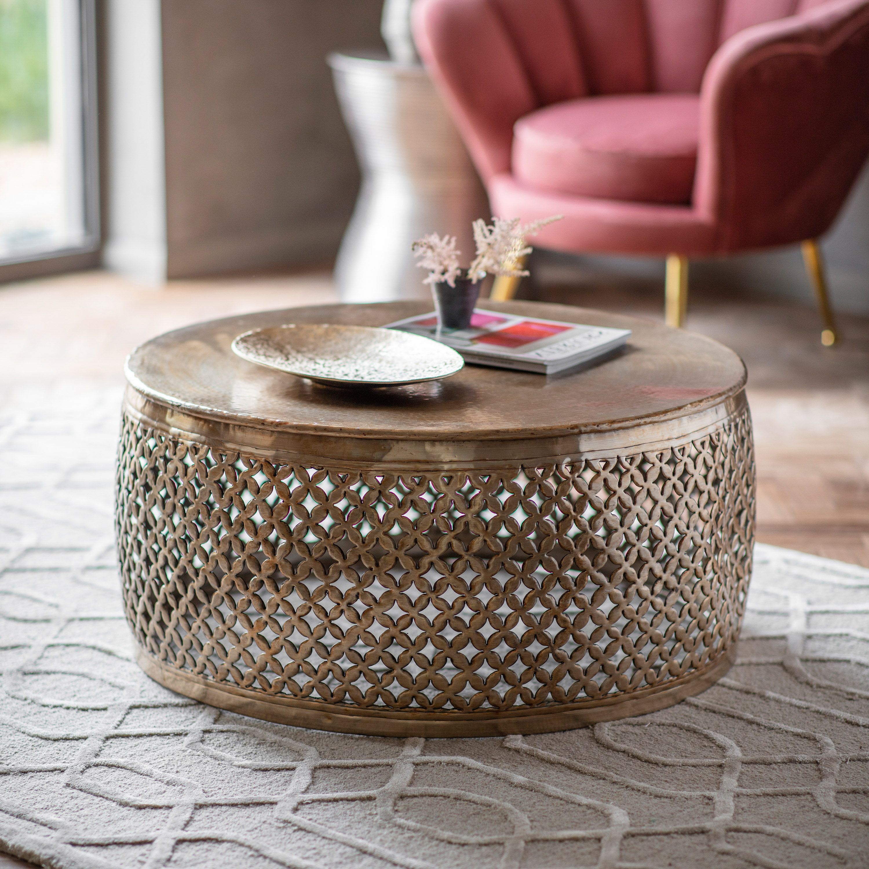 Table basse de style moyen-oriental Khalasar