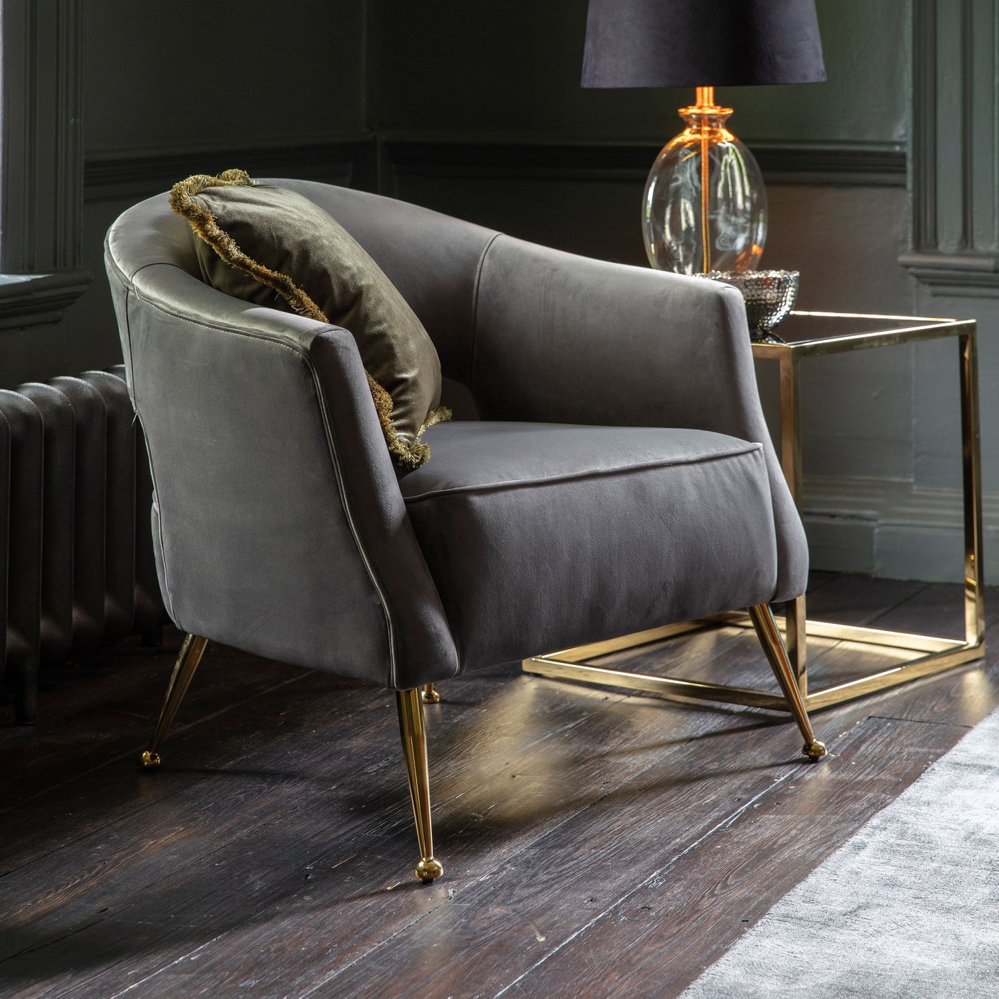 Velvet Armchair