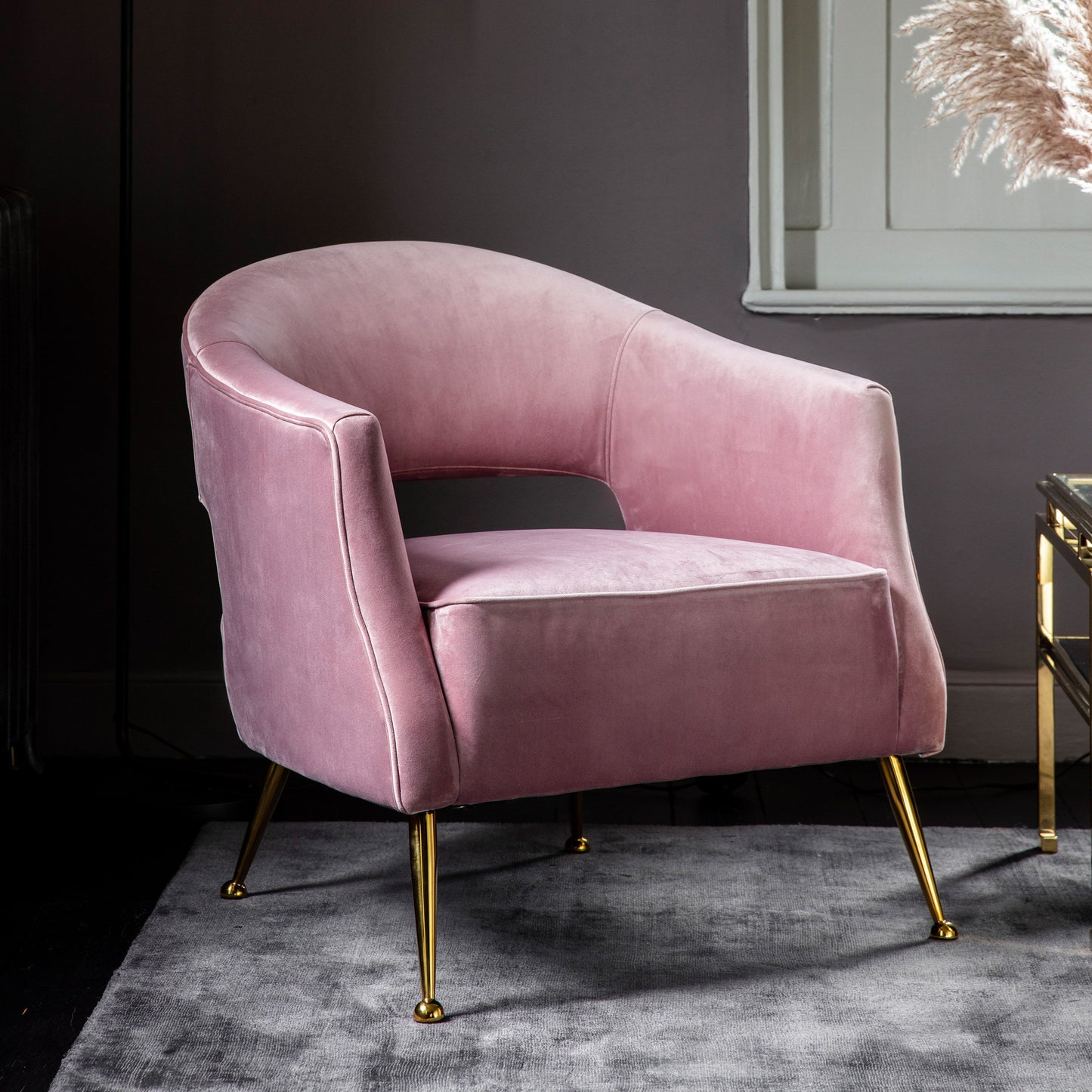 Velvet Armchair