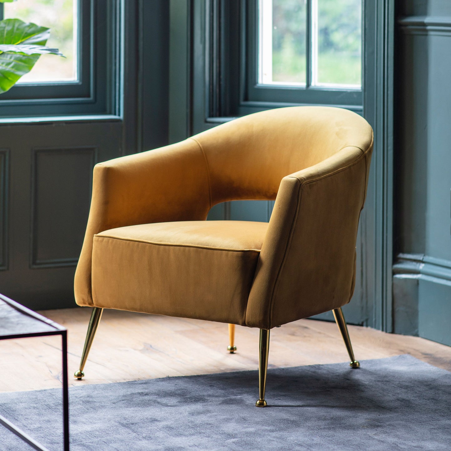 Velvet Armchair