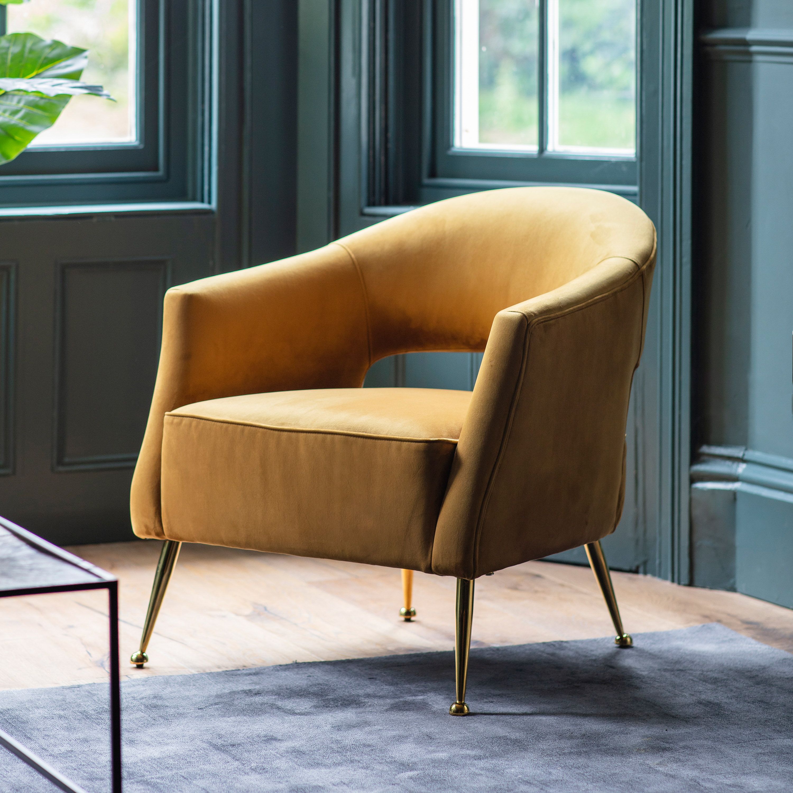 Velvet Armchair