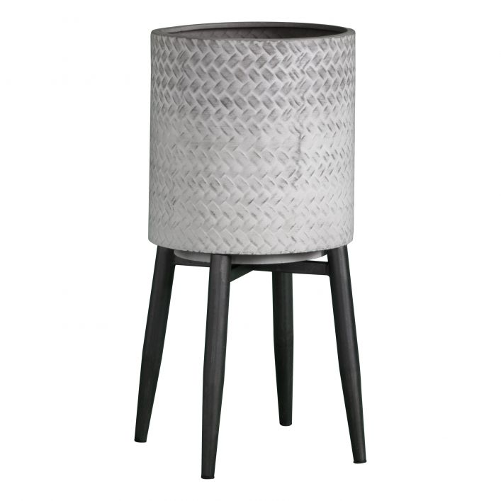 Silver Metal Planter Various Sizes