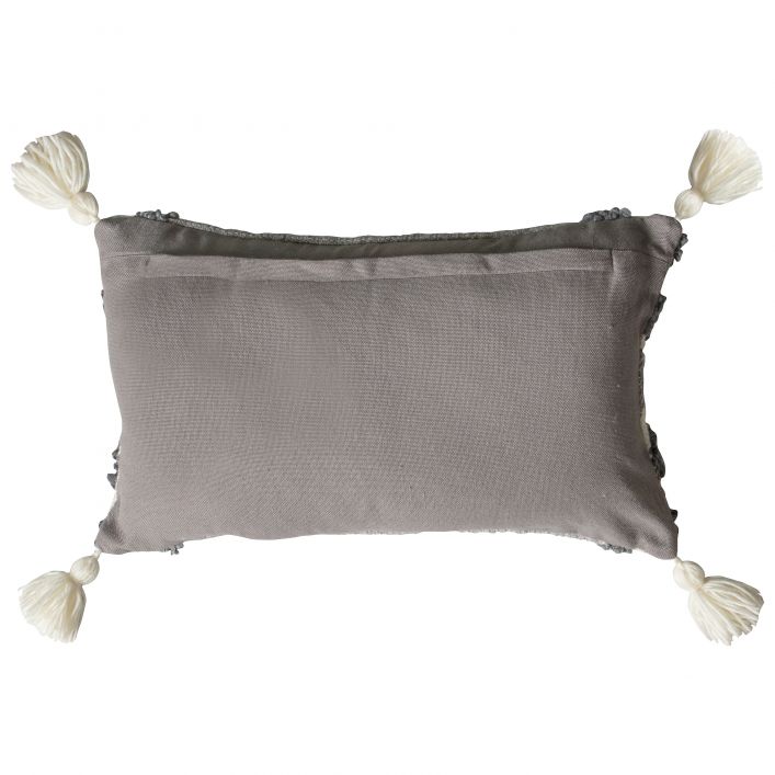 Bram Cushion Grey Cream