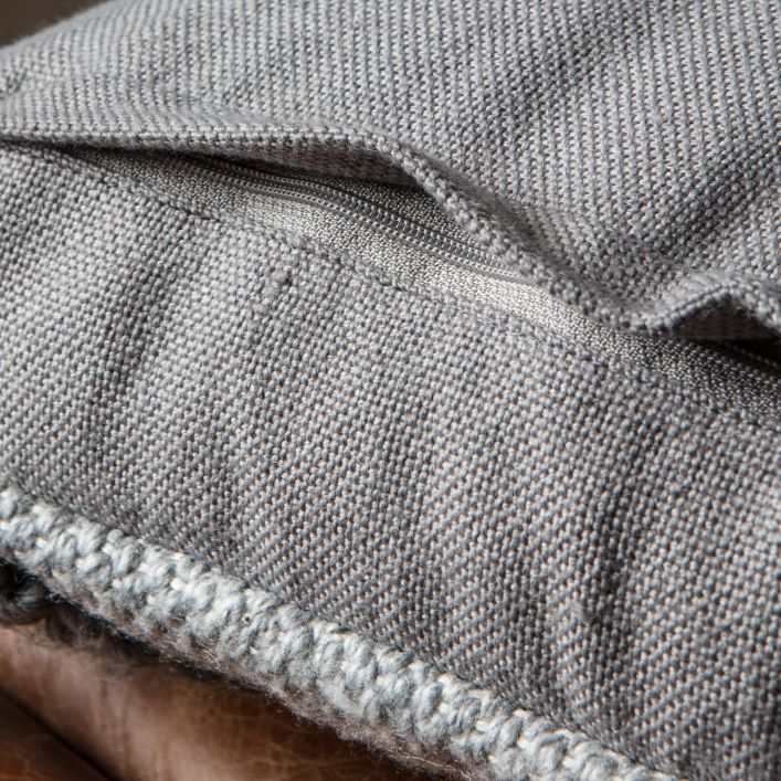 Coussin Bram Gris Crème