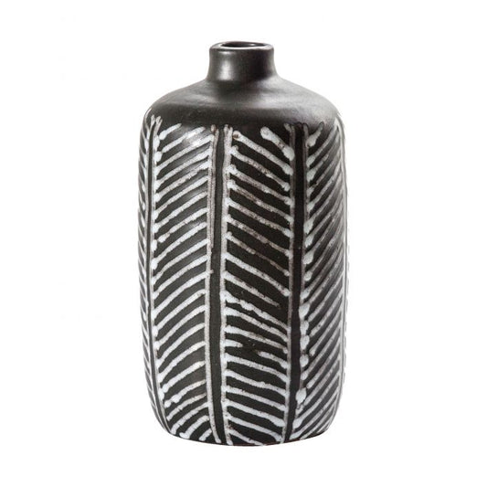 Black Siena Ceramic Vase