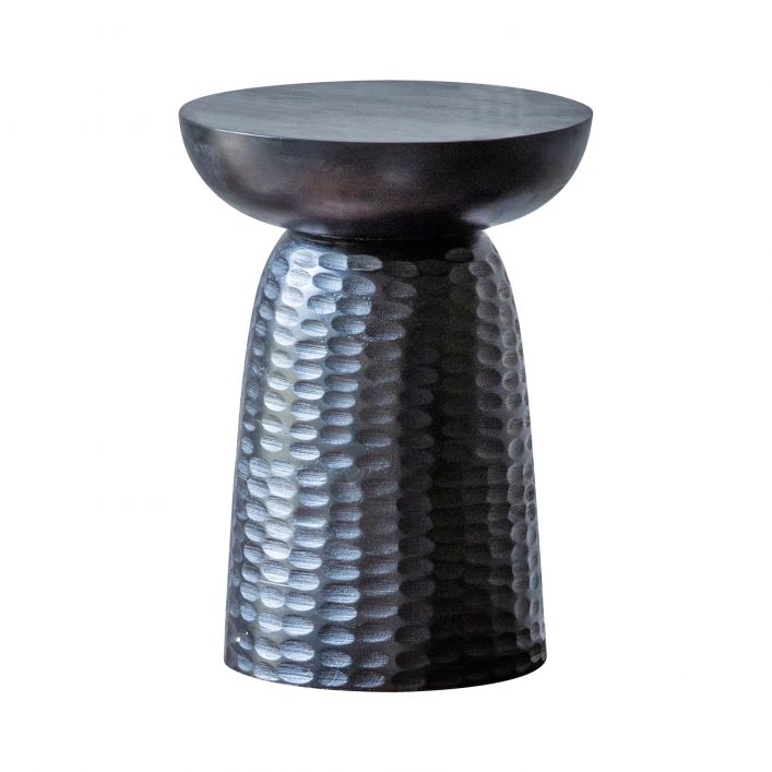 Kennington Side Tables Mango/Black Wood