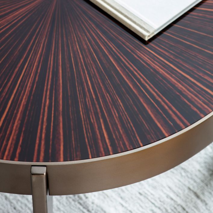 Mitcham Pine Glass Coffee Table