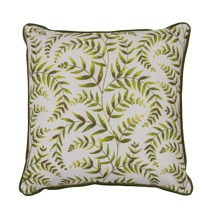 Coussin Feuille Meadowland Olive 