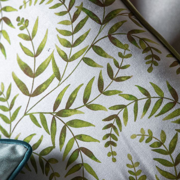 Meadowland Leaf Cushion Olive