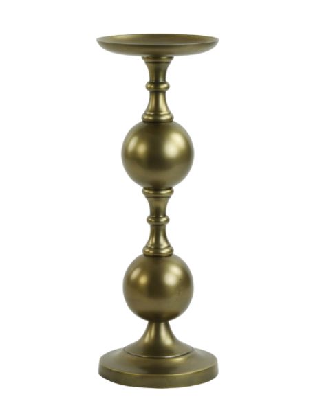 Kerzenhalter LESANE Antik Bronze 48cm