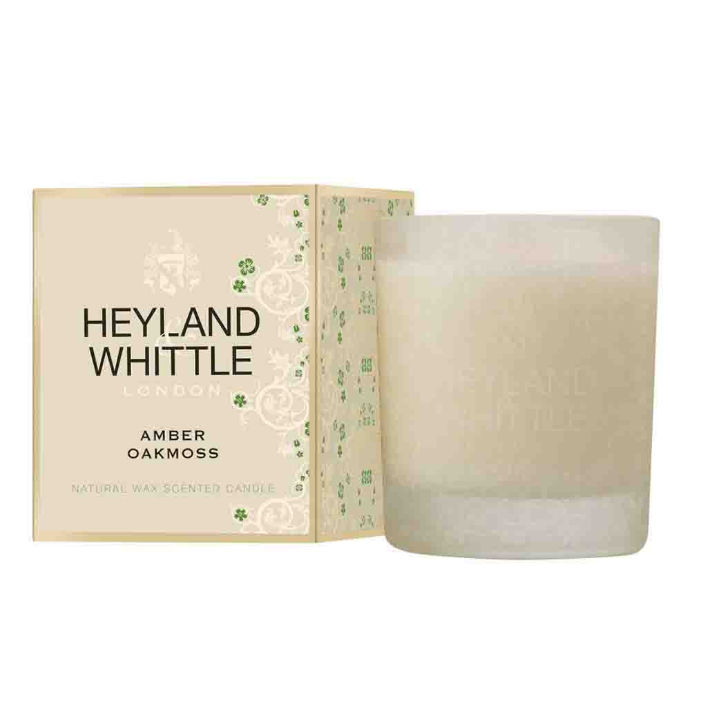 Gold Classic Amber Oakmoss Candle in a Glass 230g