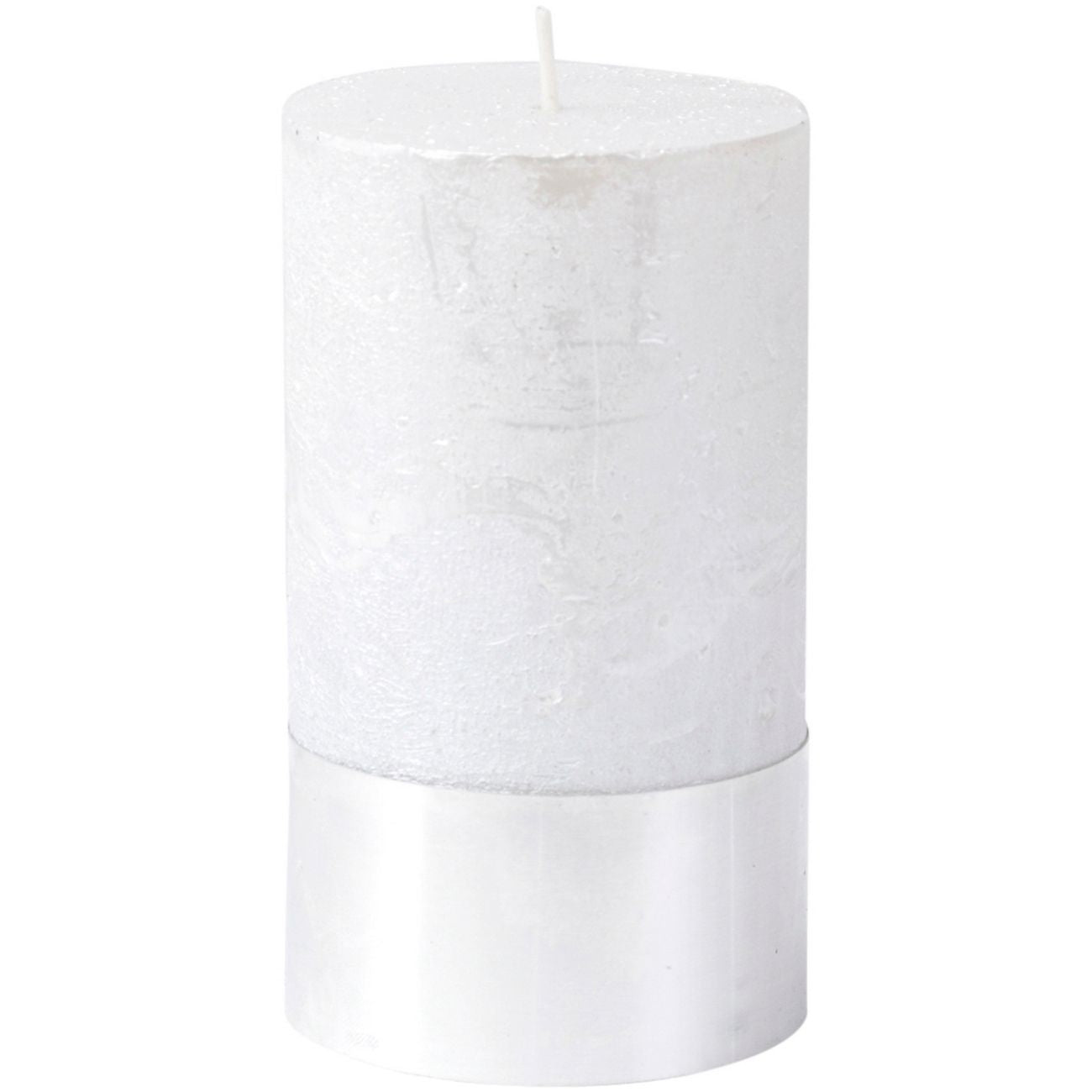 Libra Pearl Rustica Pillar Candle 7x12cm