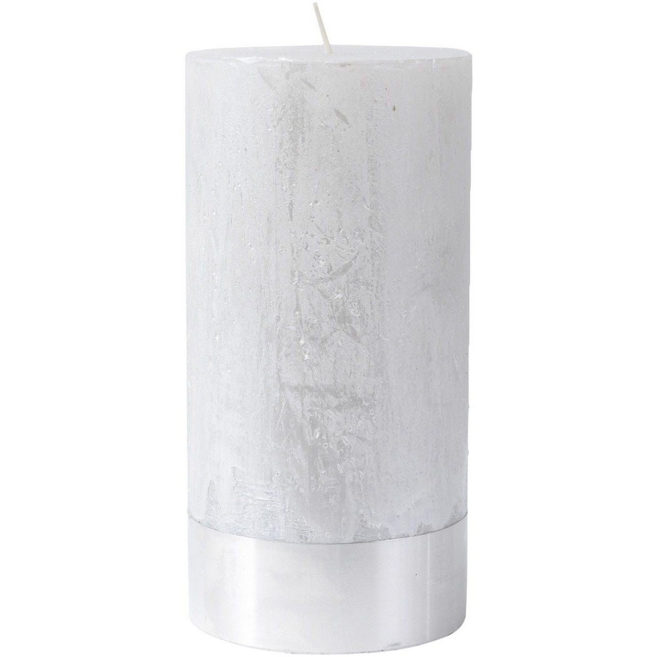 Libra Pearl Rustica Pillar Candle 10x20cm