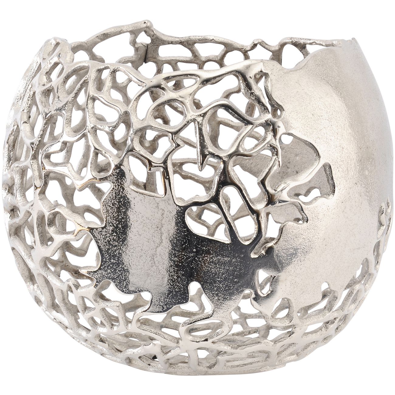 Vase sphérique en aluminium Apo Coral